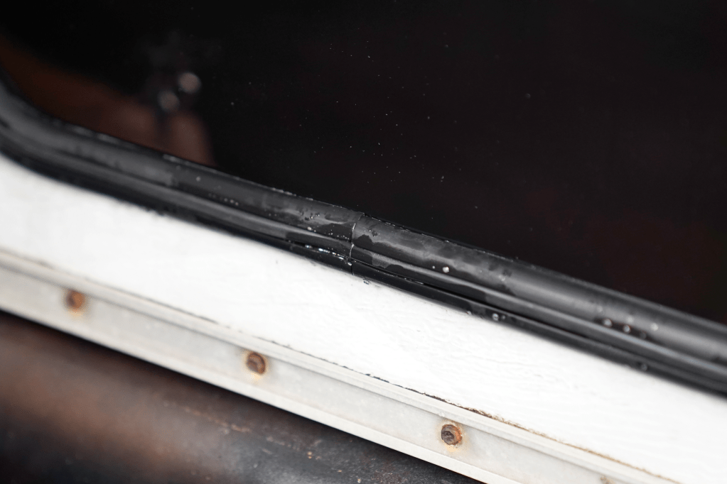 Locking strip fully installed