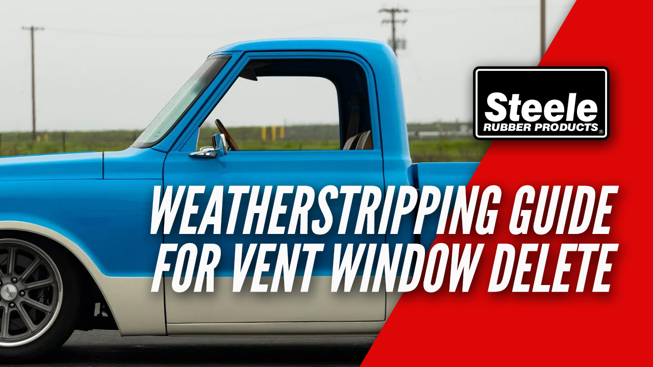 Weatherstripping Guide For Eliminating a Vent Window